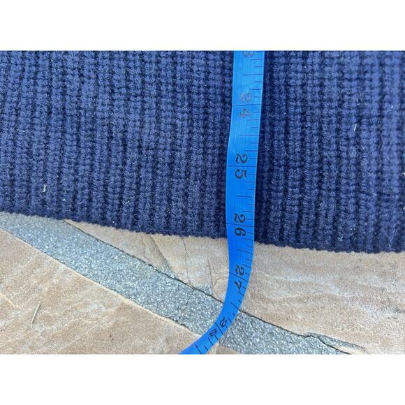 Vince Weekend Cardigan Button Up Wool and Cashmere Navy Sweater Size Large - Picture 6 of 7